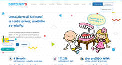 Desktop Screenshot of dentalalarm.sk